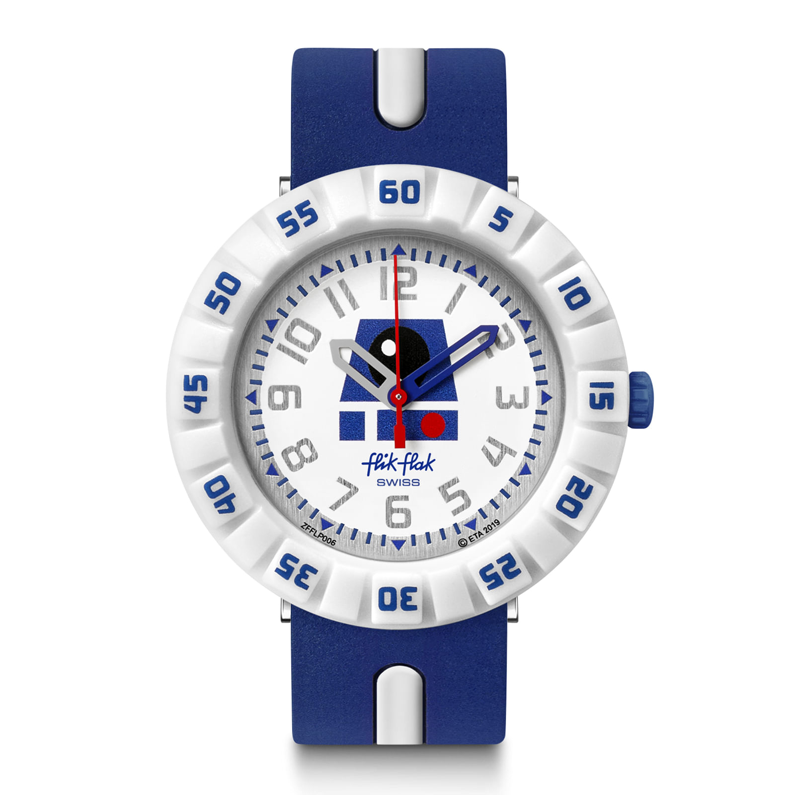 Reloj FLIK FLAK R2-D2 ZFFLP006 Niños Blanco