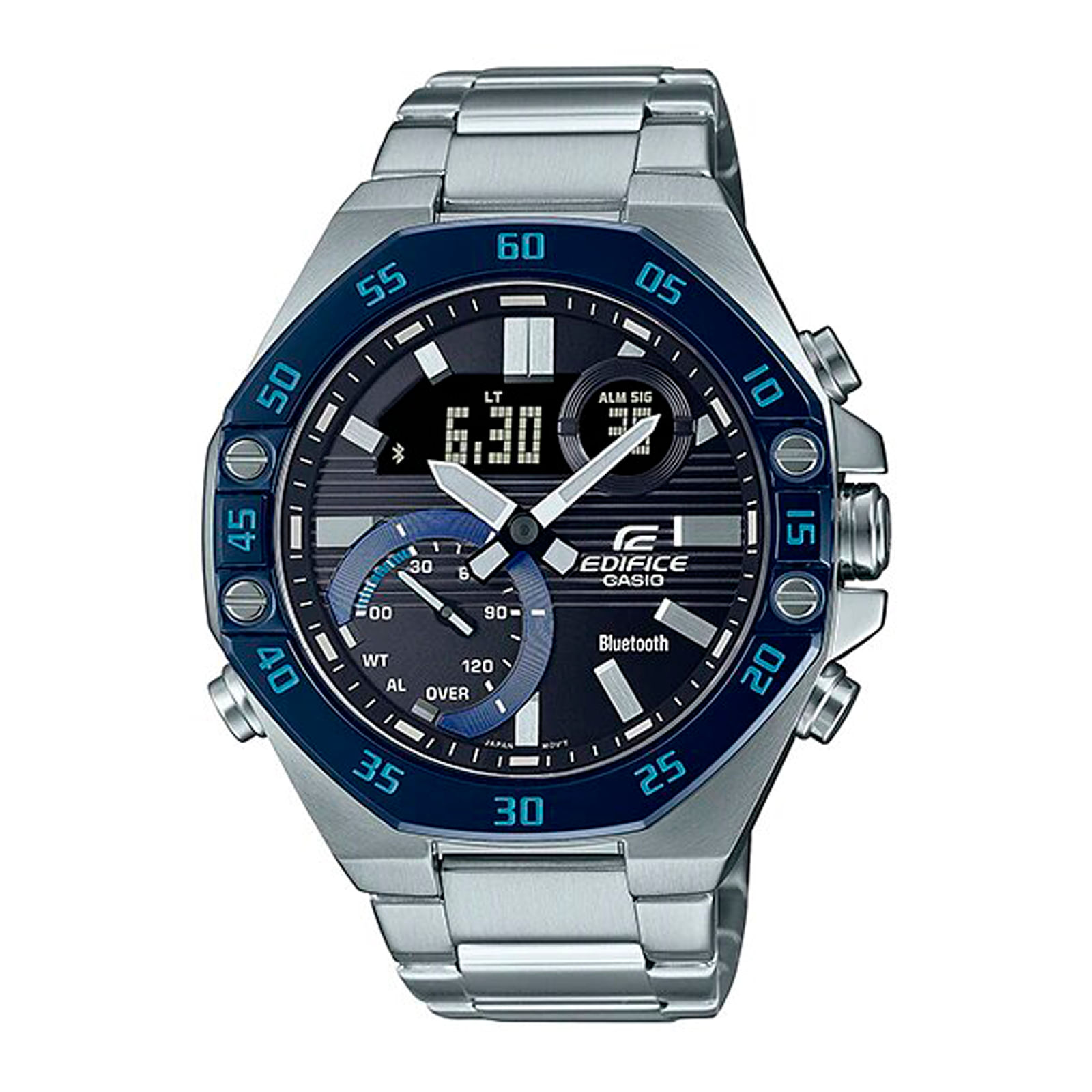 Reloj EDIFICE ECB-10DB-1B Acero Hombre Plateado