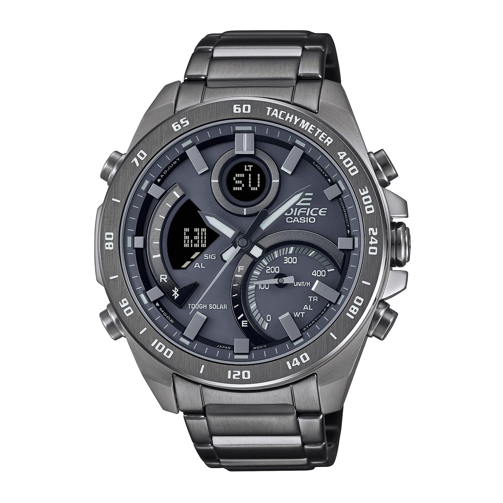 Reloj EDIFICE ECB-900MDC-1A Acero Hombre Gris