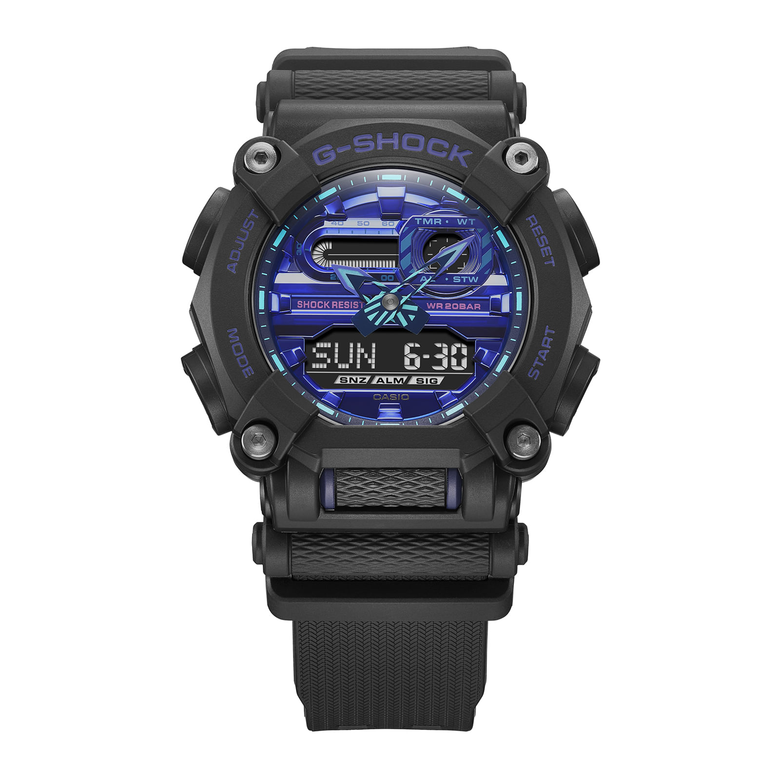 Reloj G-SHOCK GA-900VB-1A Resina Hombre Negro