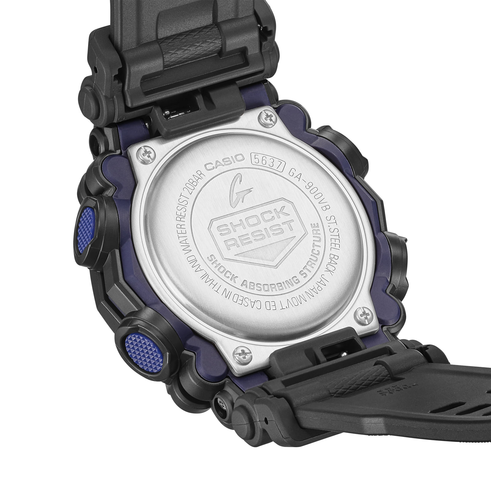 Reloj G-SHOCK GA-900VB-1A Resina Hombre Negro