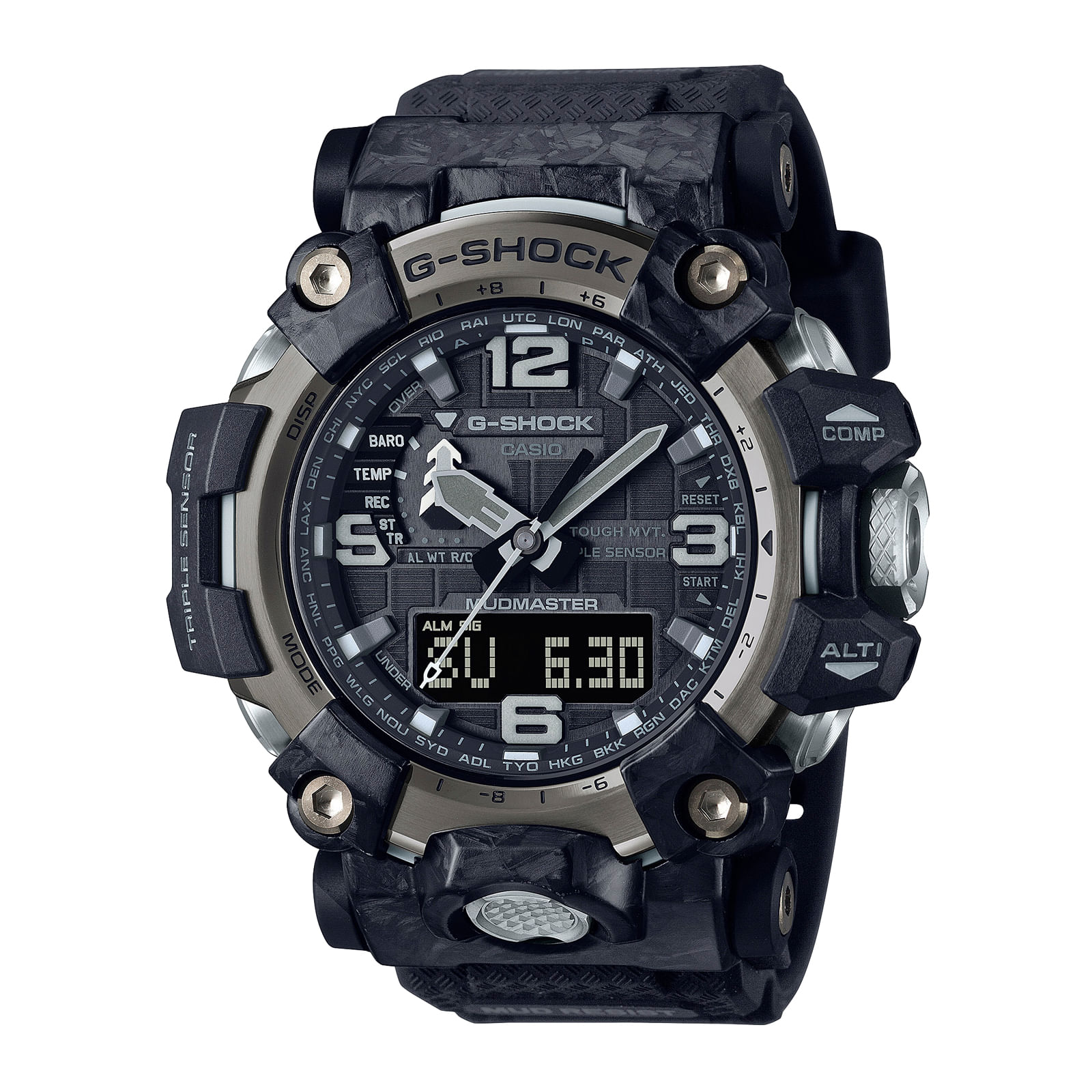 Reloj G-SHOCK GWG-2000-1A1 Resina/Acero Hombre Negro