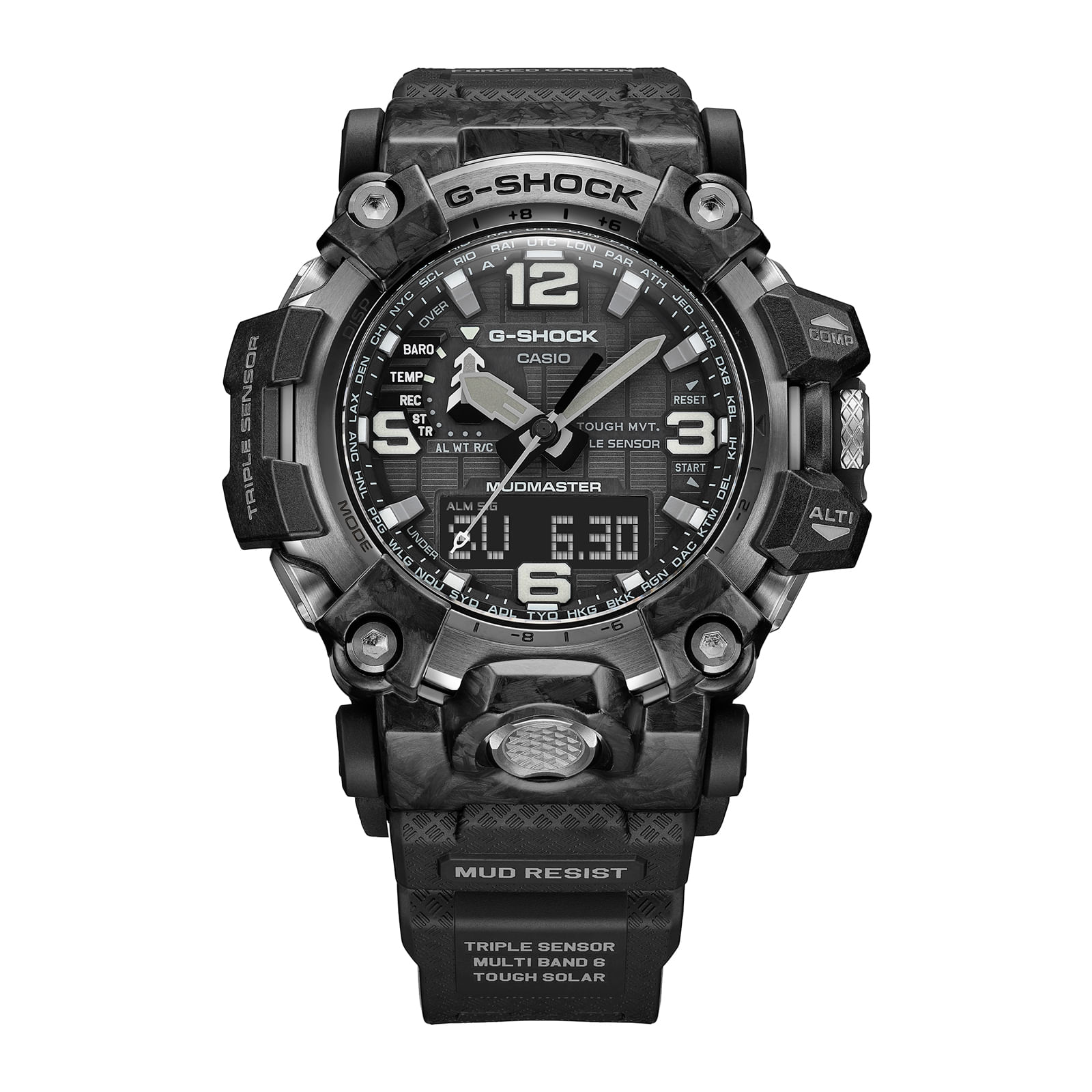 Reloj G-SHOCK GWG-2000-1A1 Resina/Acero Hombre Negro