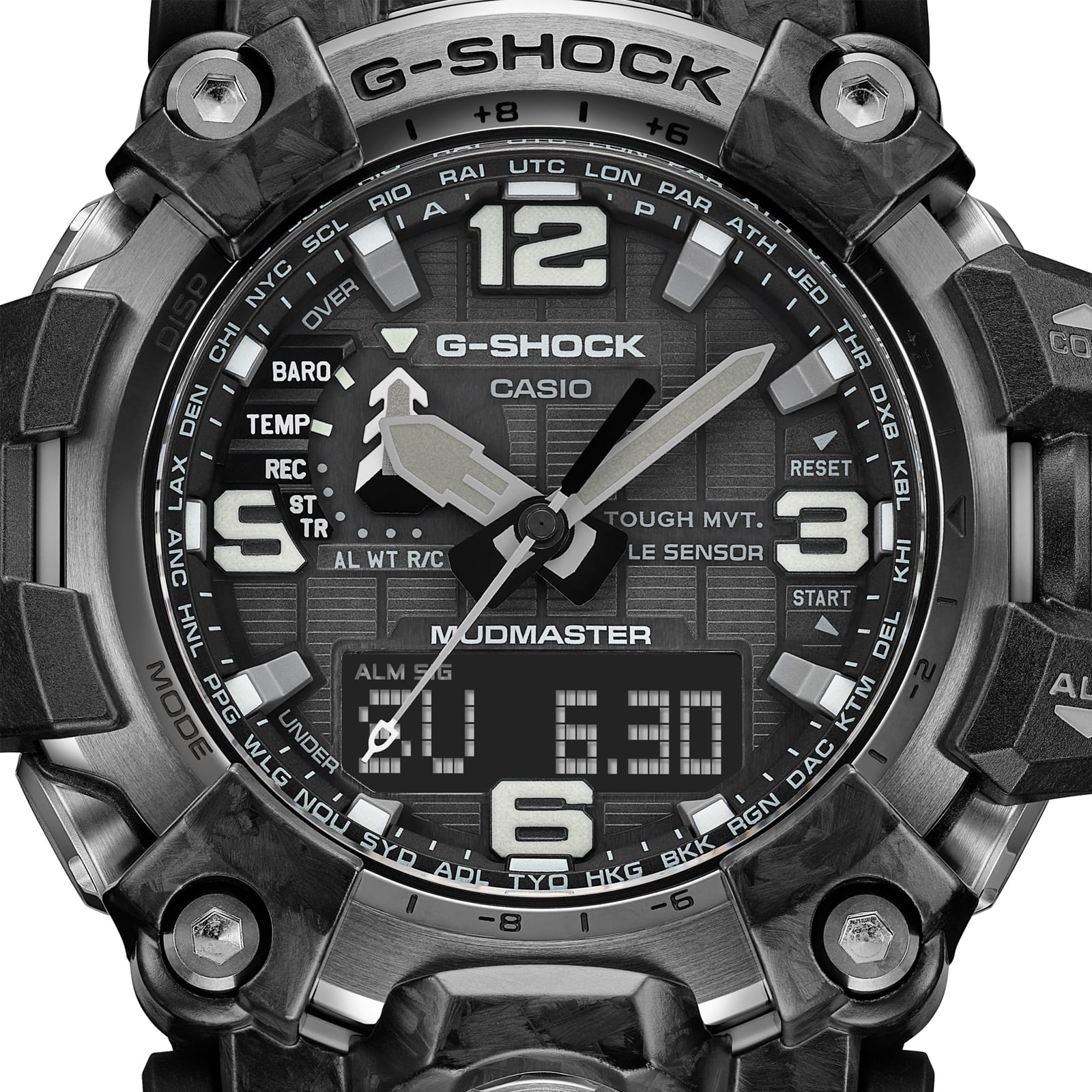 Reloj G-SHOCK GWG-2000-1A1 Resina/Acero Hombre Negro