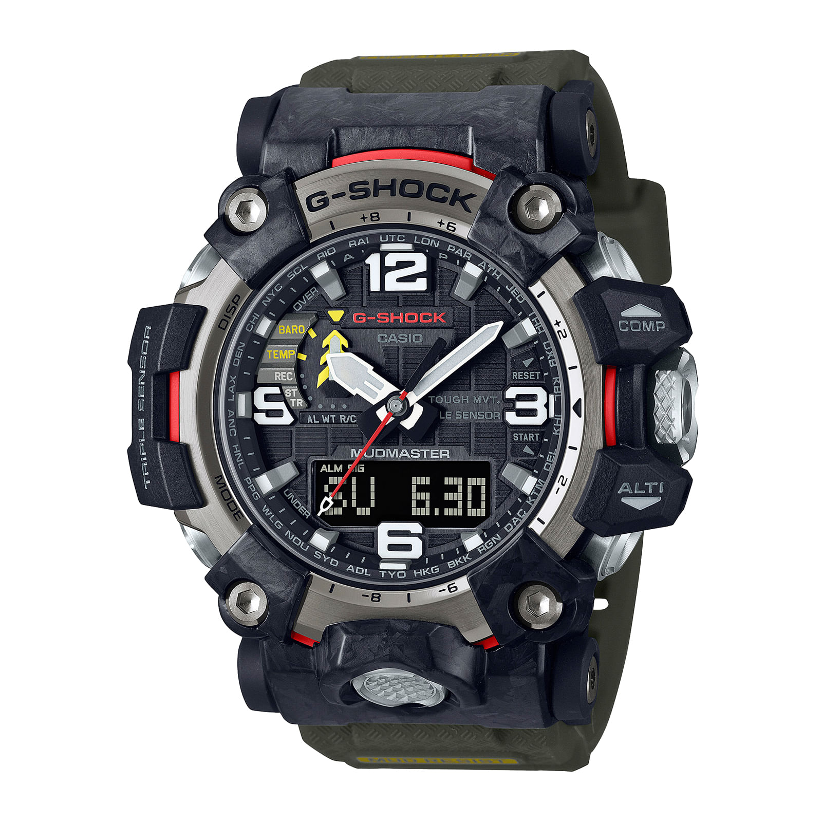 Reloj G-SHOCK GWG-2000-1A3 Resina/Acero Hombre Negro