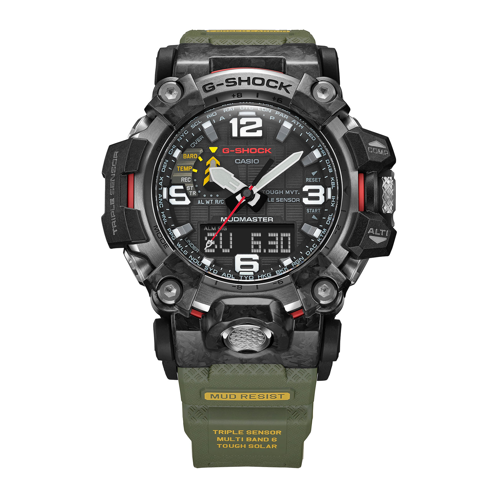 Reloj G-SHOCK GWG-2000-1A3 Resina/Acero Hombre Negro