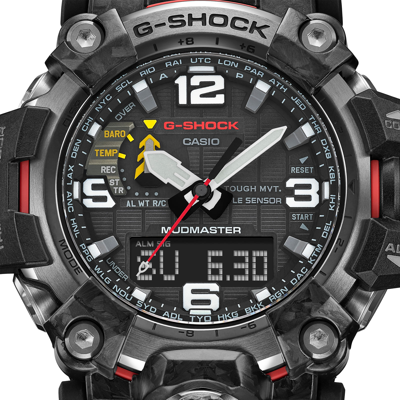 Reloj G-SHOCK GWG-2000-1A3 Resina/Acero Hombre Negro