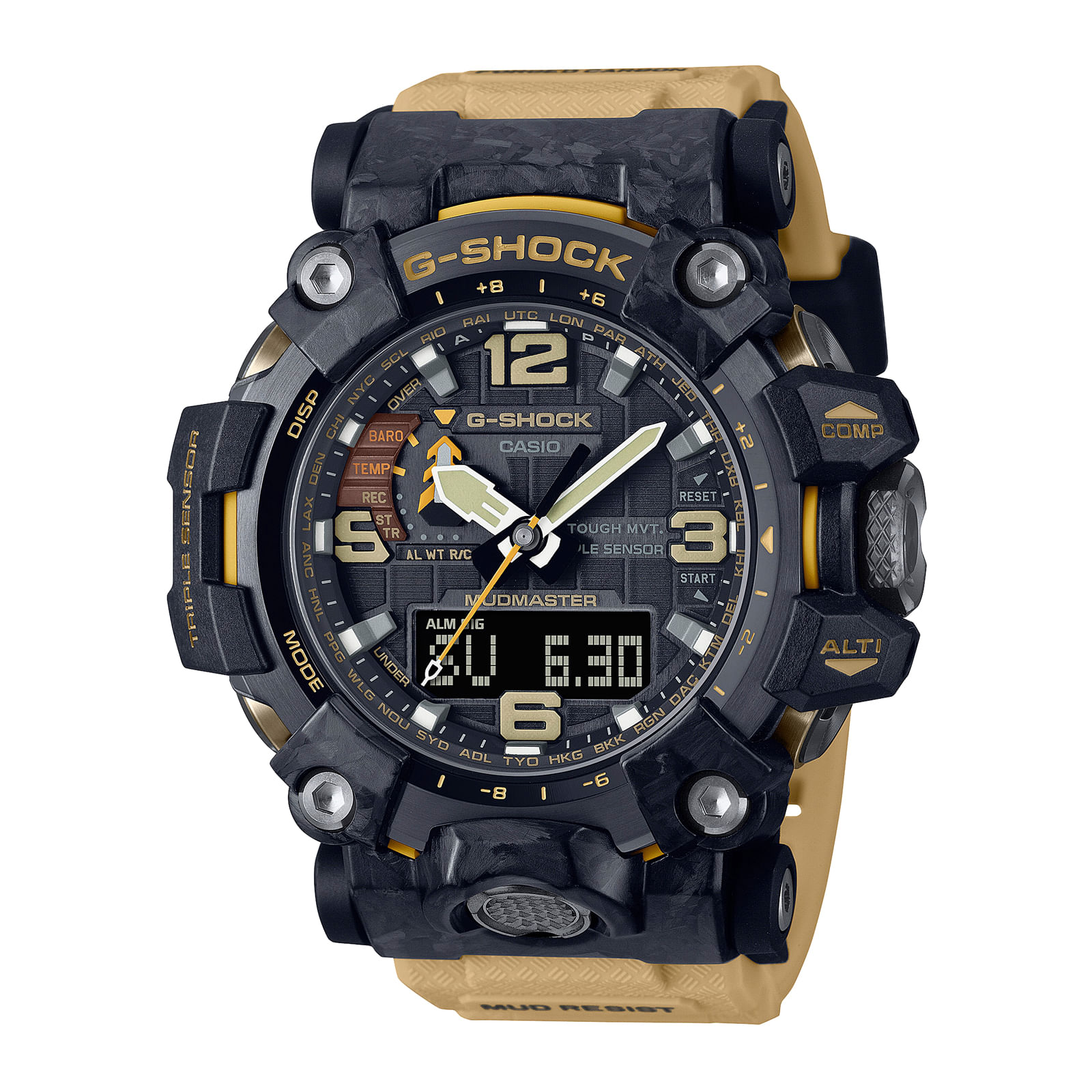 Reloj G-SHOCK GWG-2000-1A5 Resina/Acero Hombre Negro