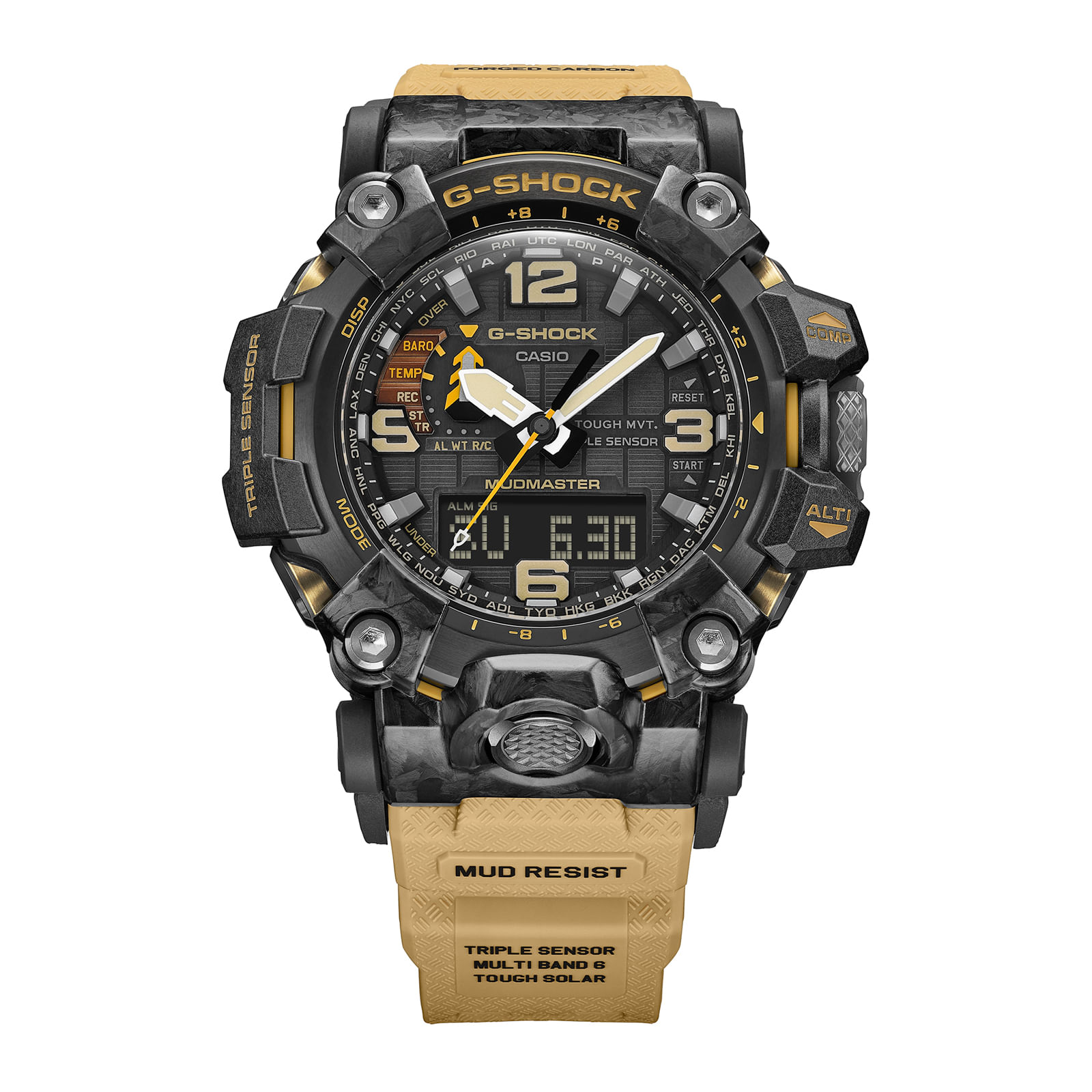 Reloj G-SHOCK GWG-2000-1A5 Resina/Acero Hombre Negro