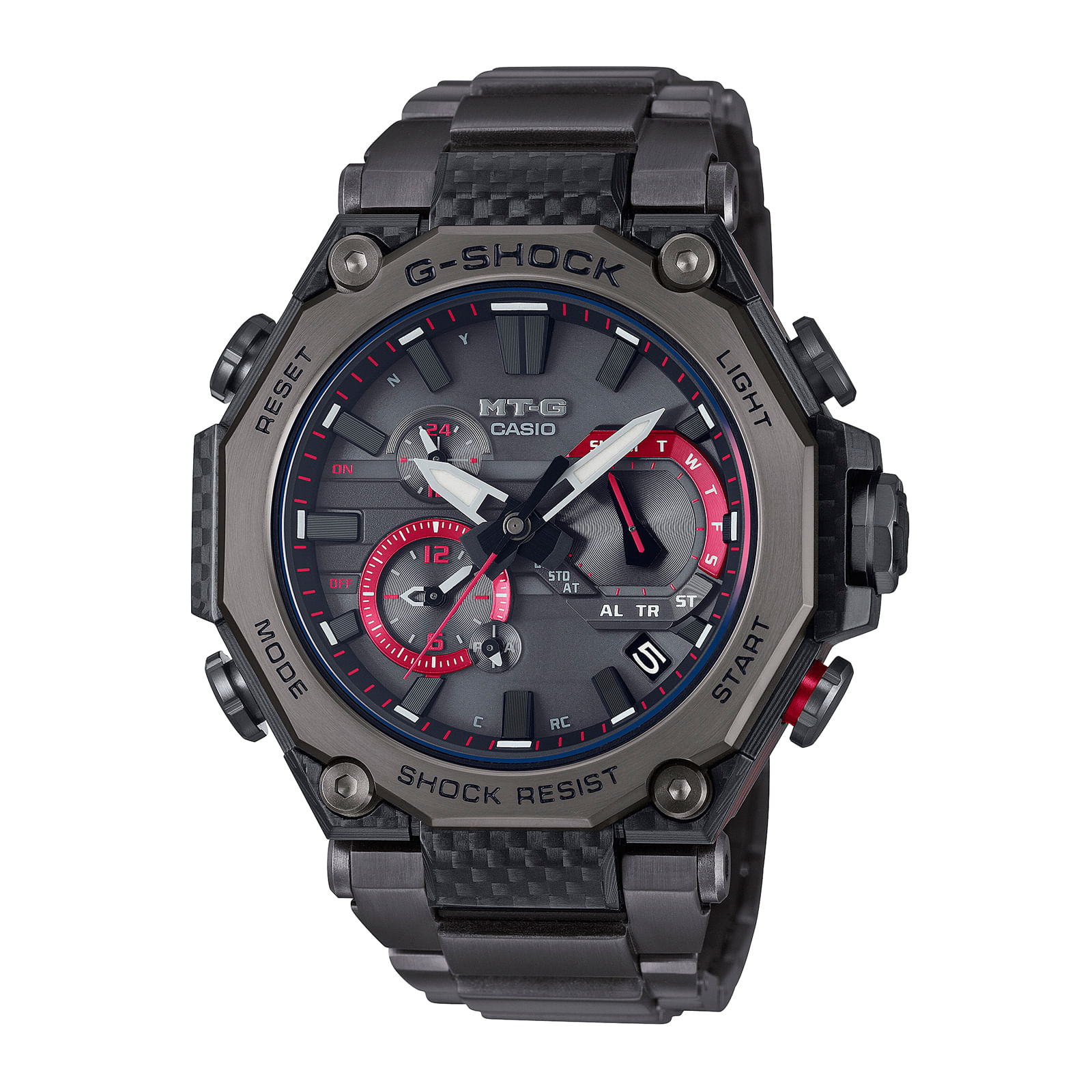 Reloj G-SHOCK MTG-B2000YBD-1A Carbono/Acero Hombre Negro