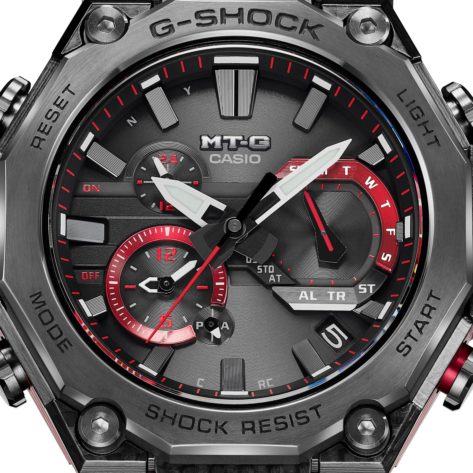 Reloj G-SHOCK MTG-B2000YBD-1A Carbono/Acero Hombre Negro