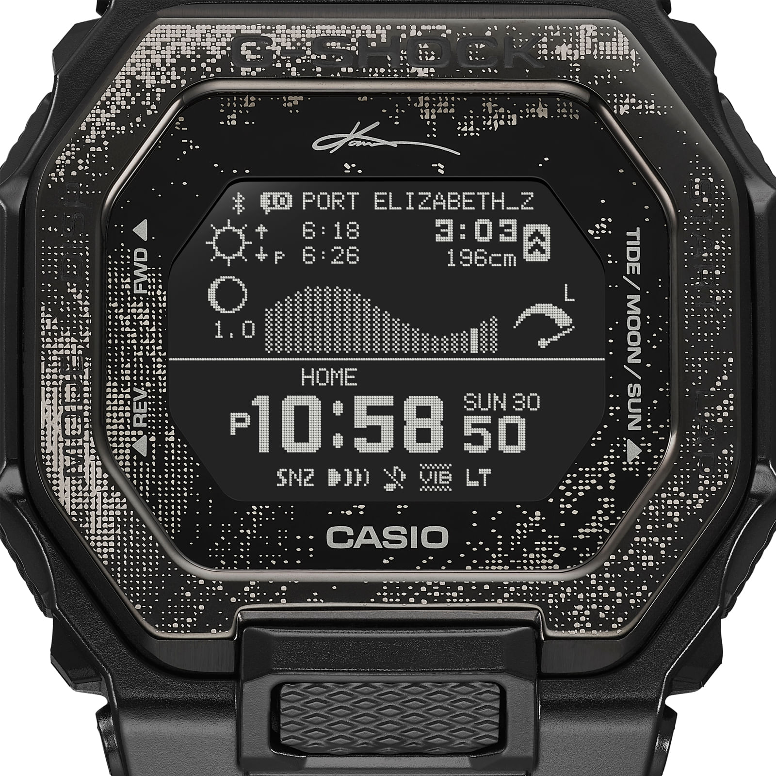 Reloj G-SHOCK GBX-100KI-1D Resina/Acero Hombre Negro