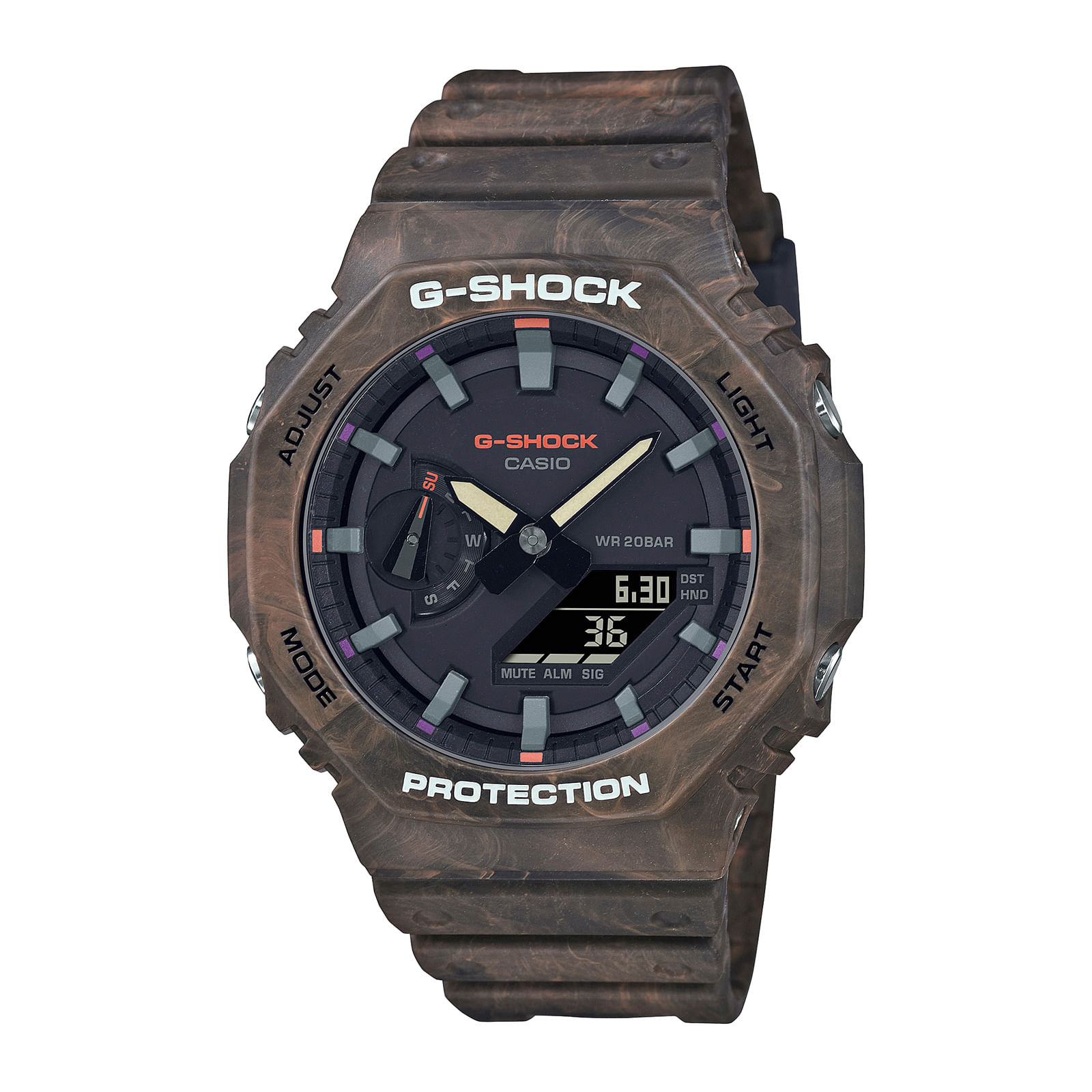 Reloj G-SHOCK GA-2100FR-5A Resina Hombre Marrón