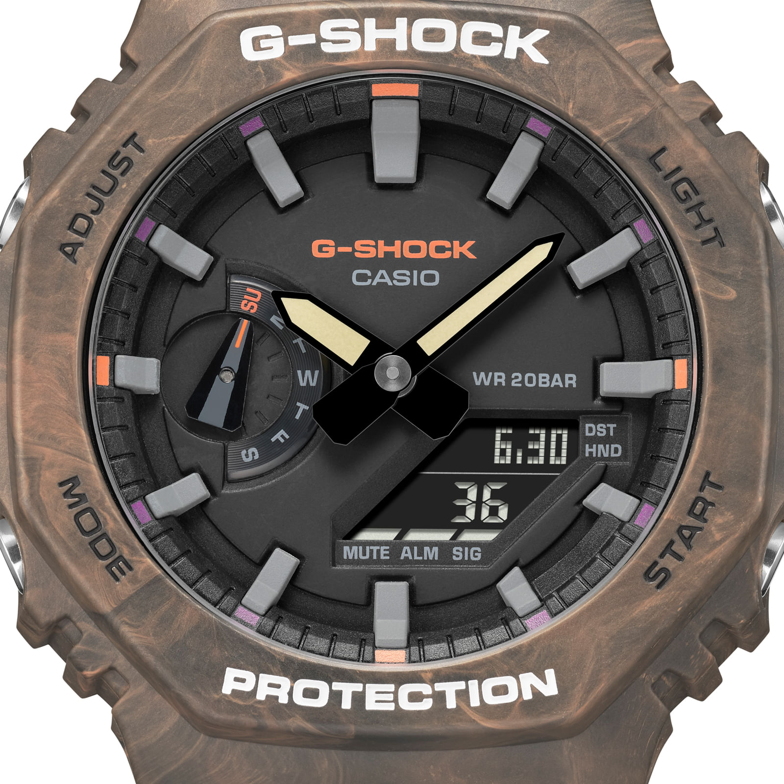 Reloj G-SHOCK GA-2100FR-5A Resina Hombre Marrón