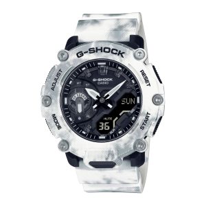 Reloj G-SHOCK GA-2200GC-7A Resina Hombre Blanco