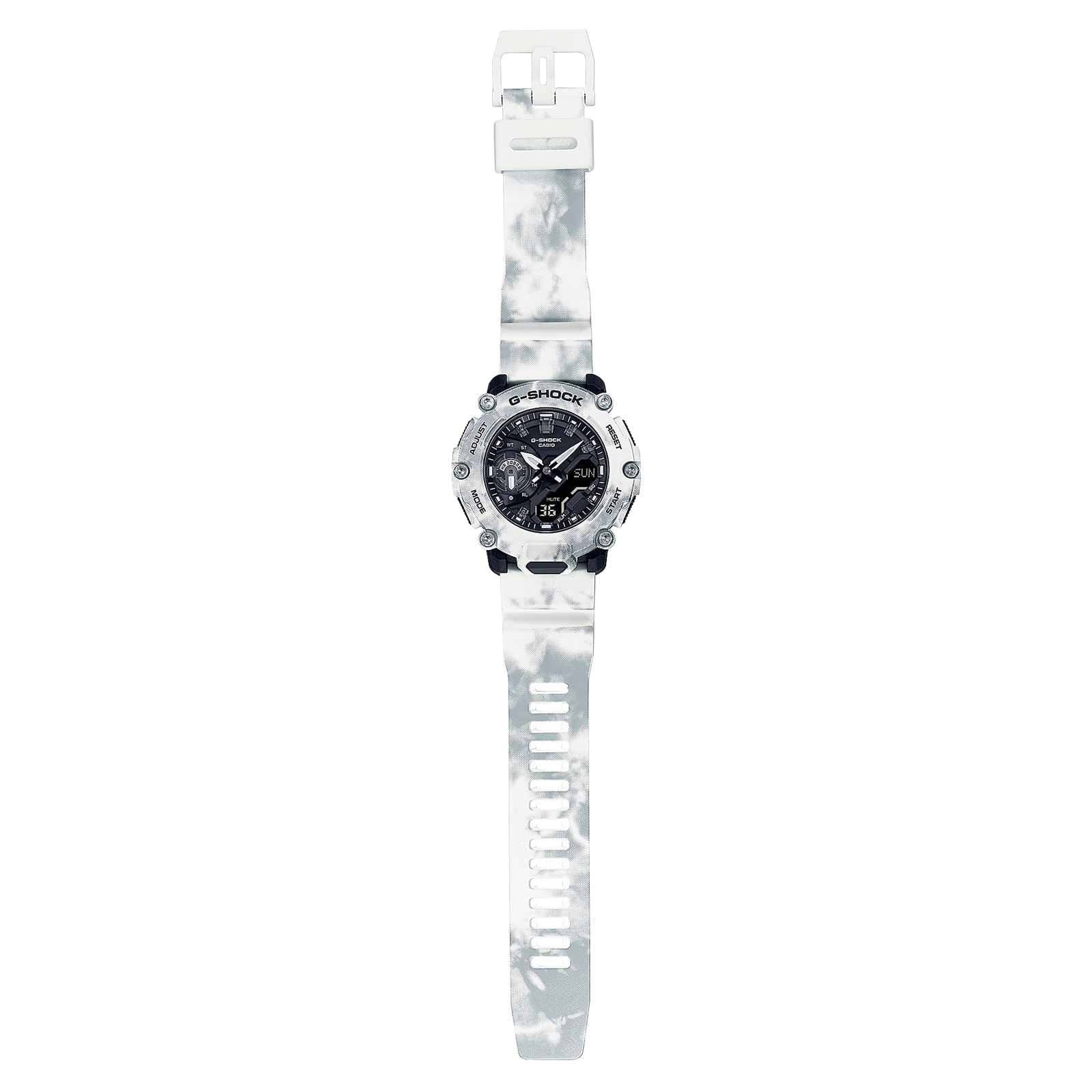 Reloj G-SHOCK GA-2200GC-7A Resina Hombre Blanco