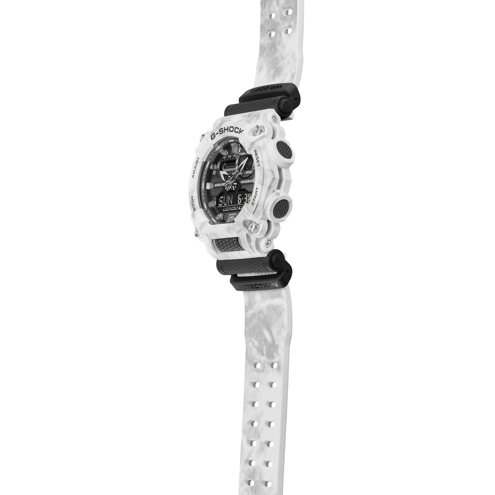 Reloj G-SHOCK GA-900GC-7A Resina Hombre Blanco