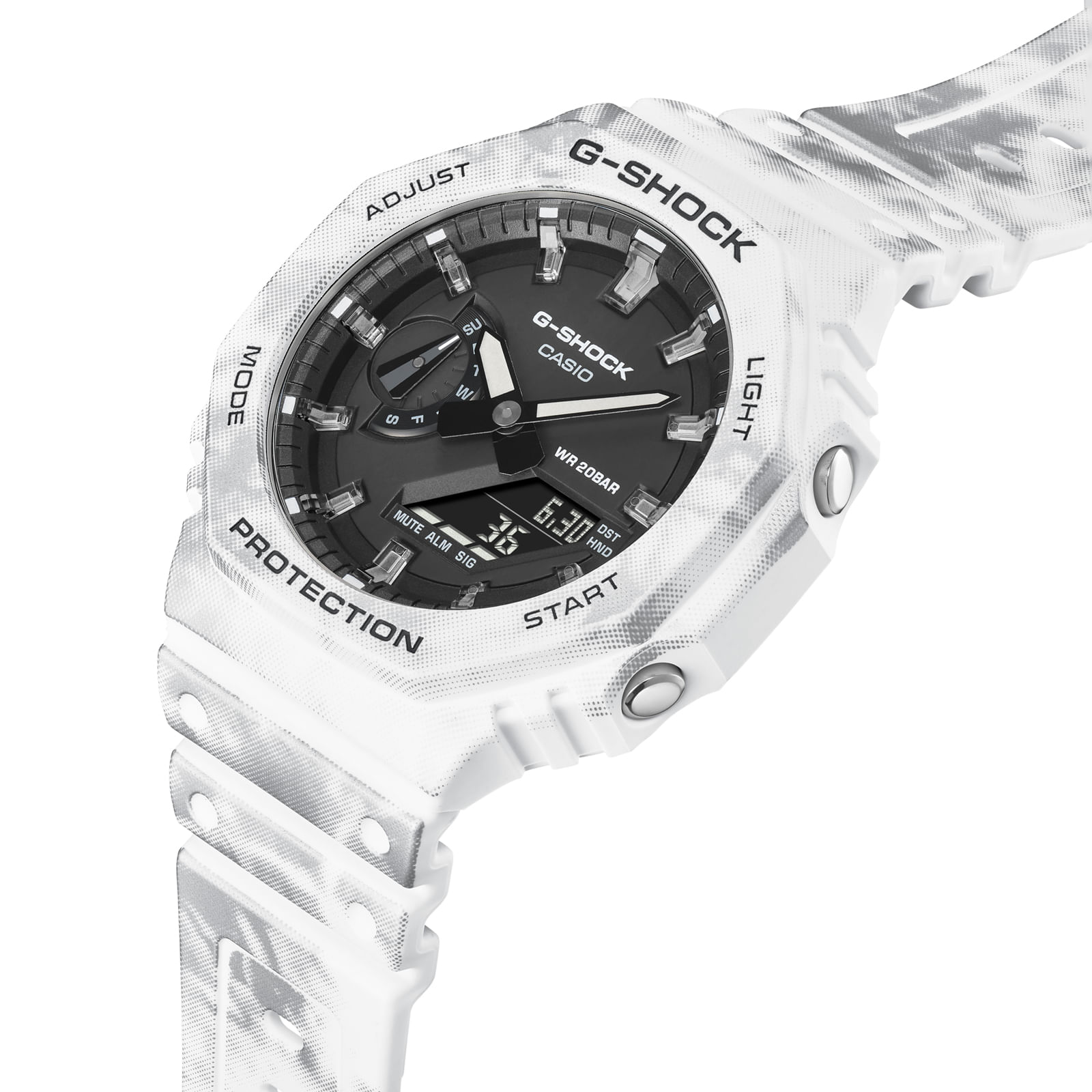 Reloj G-SHOCK GAE-2100GC-7A Resina Hombre Blanco