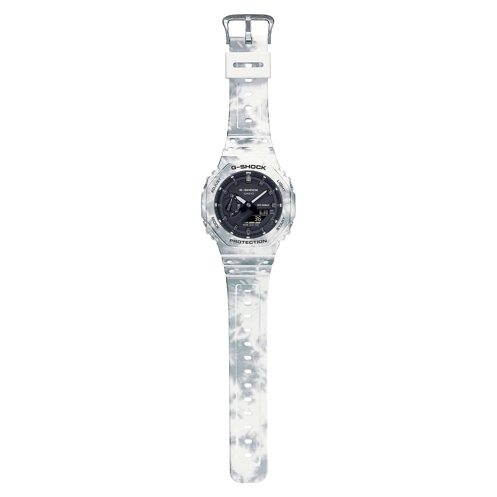 Reloj G-SHOCK GAE-2100GC-7A Resina Hombre Blanco