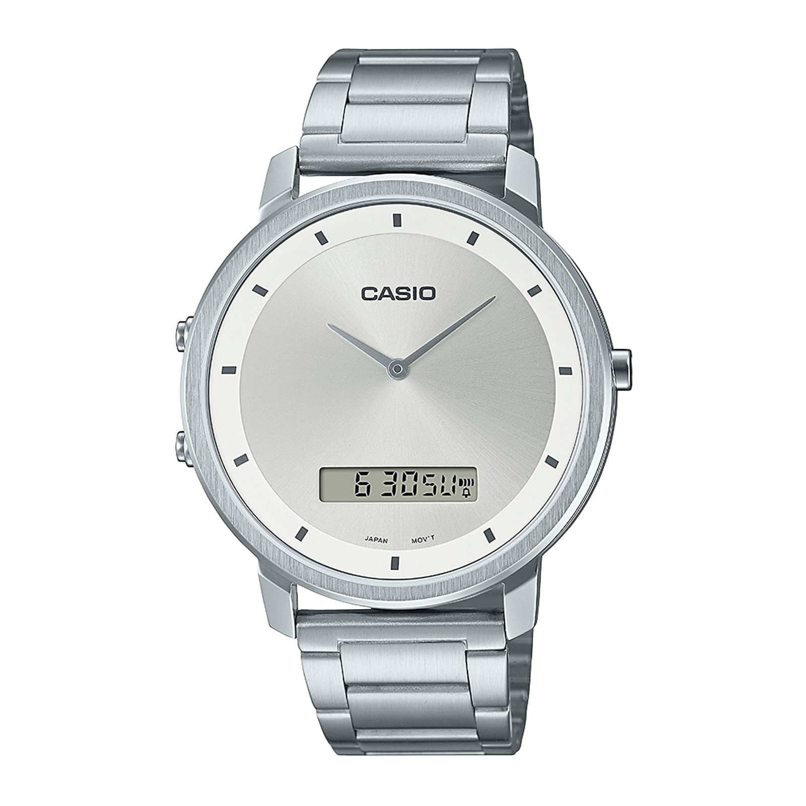 Reloj CASIO MTP-B200D-7E Acero Hombre Plateado
