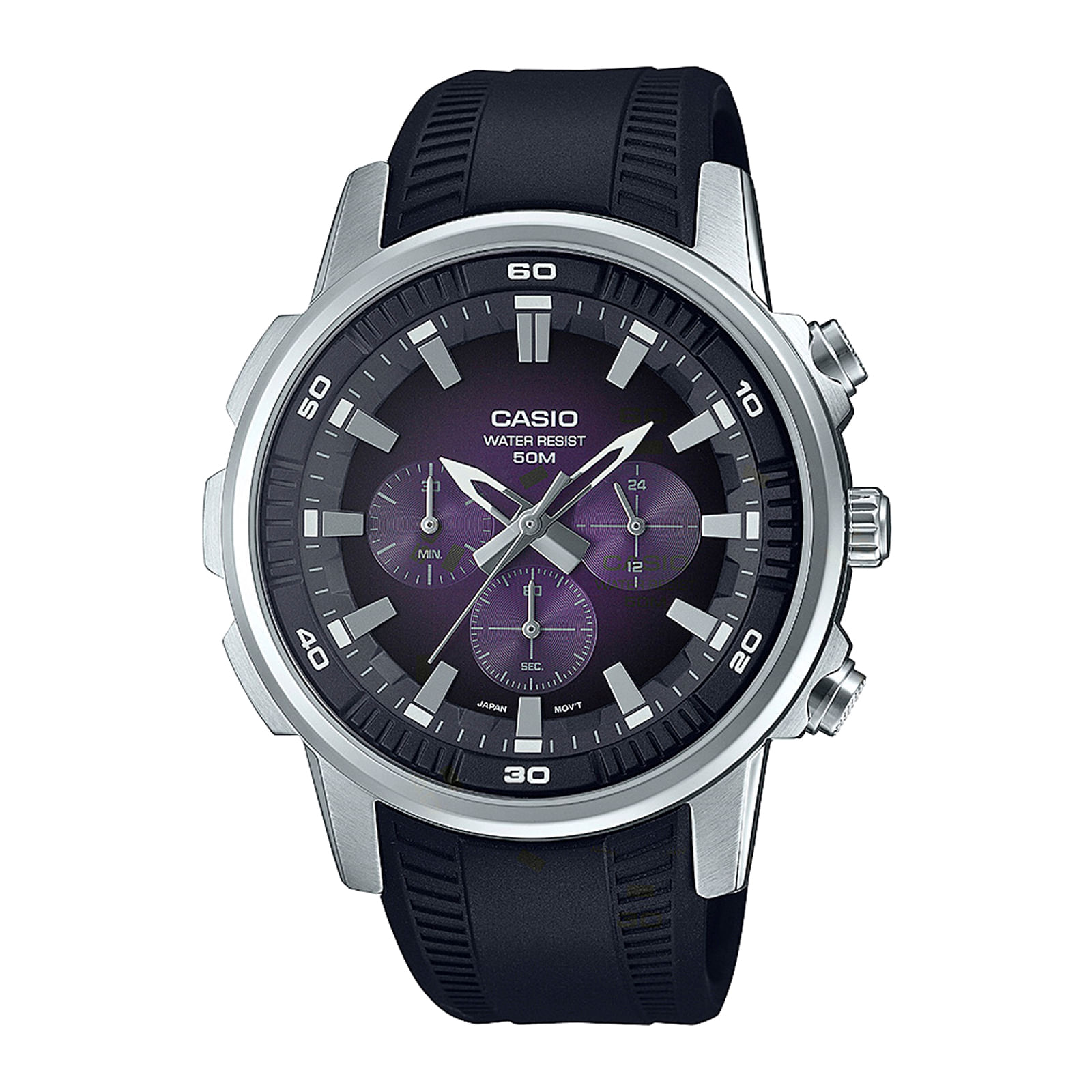 Reloj CASIO MTP-E505-6A Acero Hombre Plateado