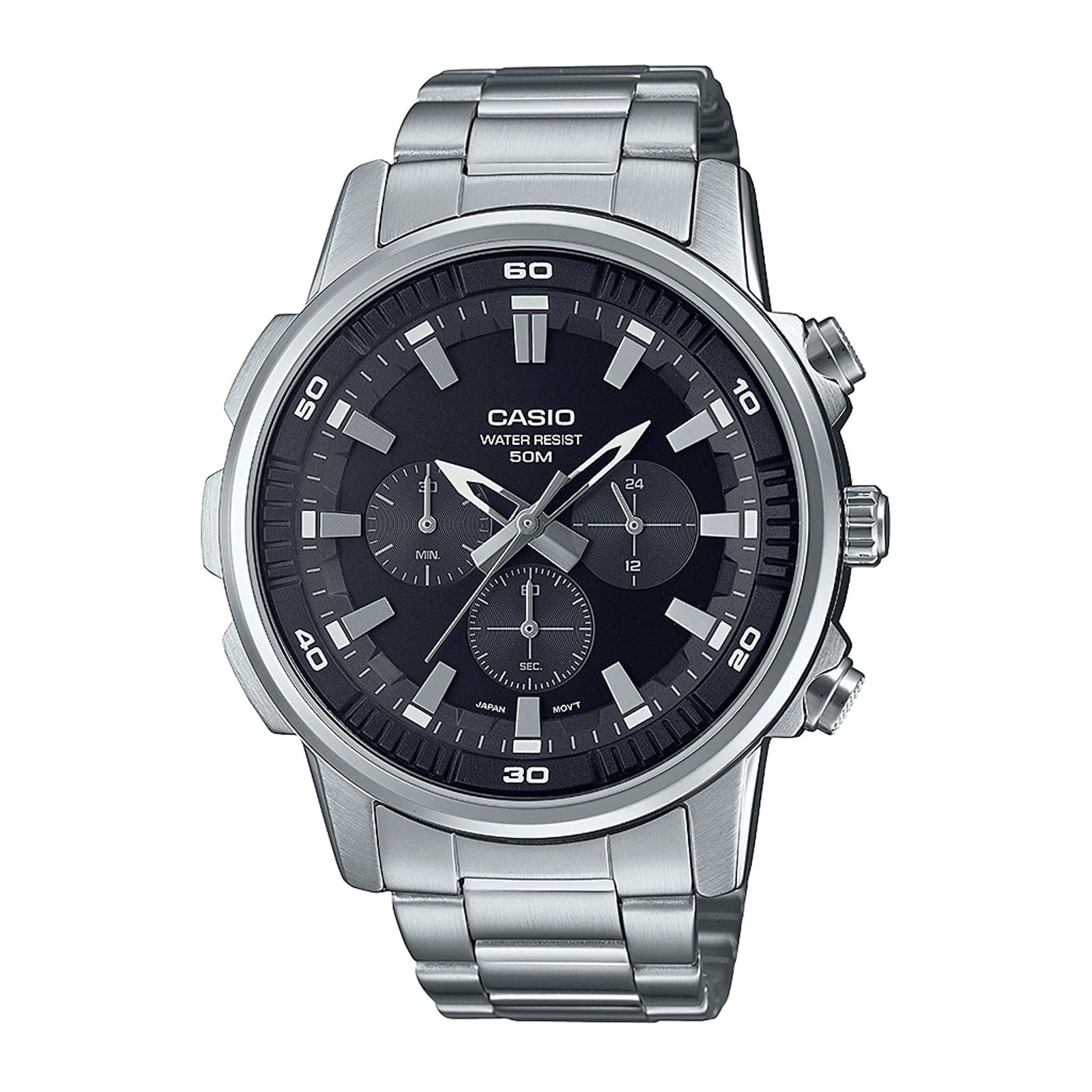 Reloj CASIO MTP-E505D-1A Acero Hombre Plateado