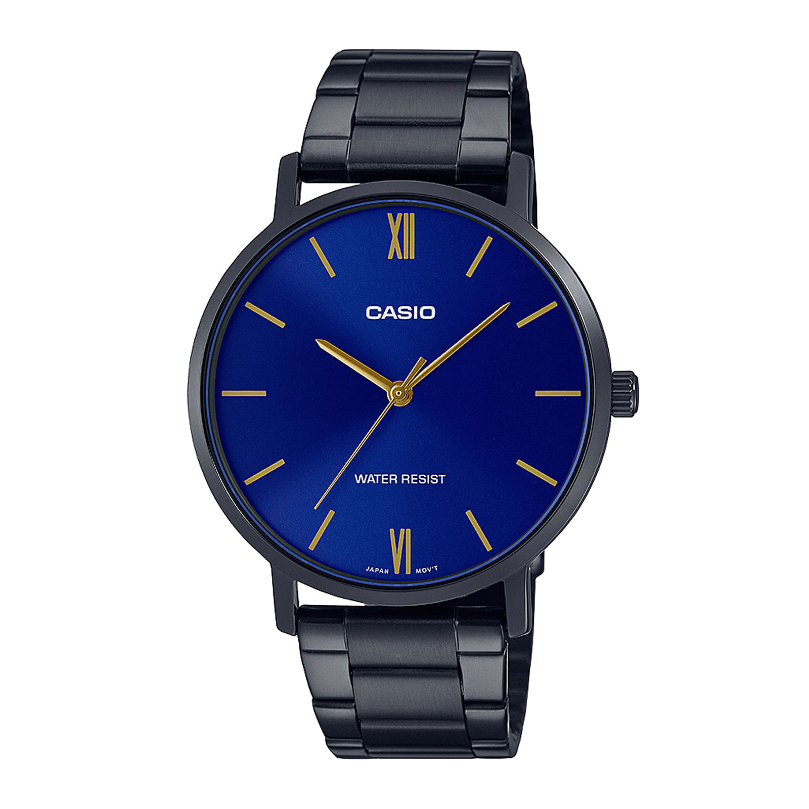 Reloj CASIO MTP-VT01B-2B Acero Hombre Negro