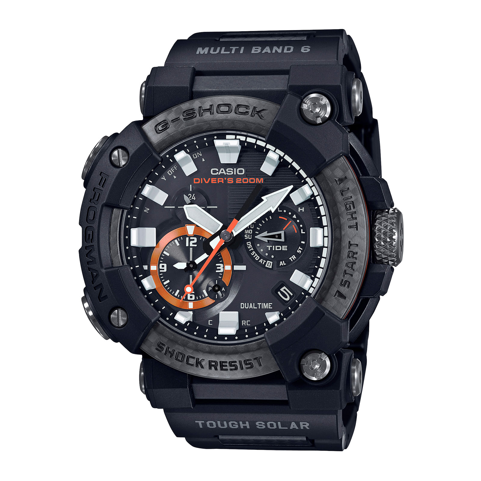 Reloj G-SHOCK GWF-A1000XC-1A Resina/Acero Hombre Negro