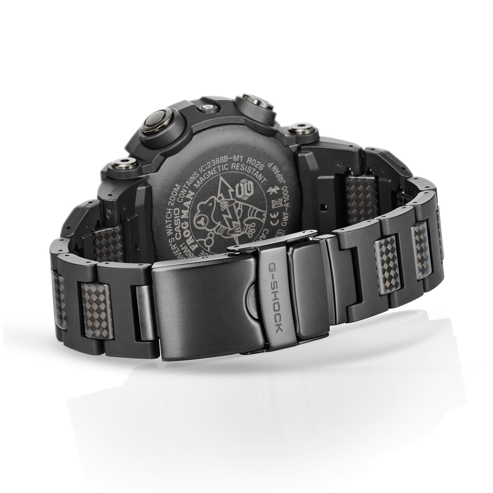 Reloj G-SHOCK GWF-A1000XC-1A Resina/Acero Hombre Negro