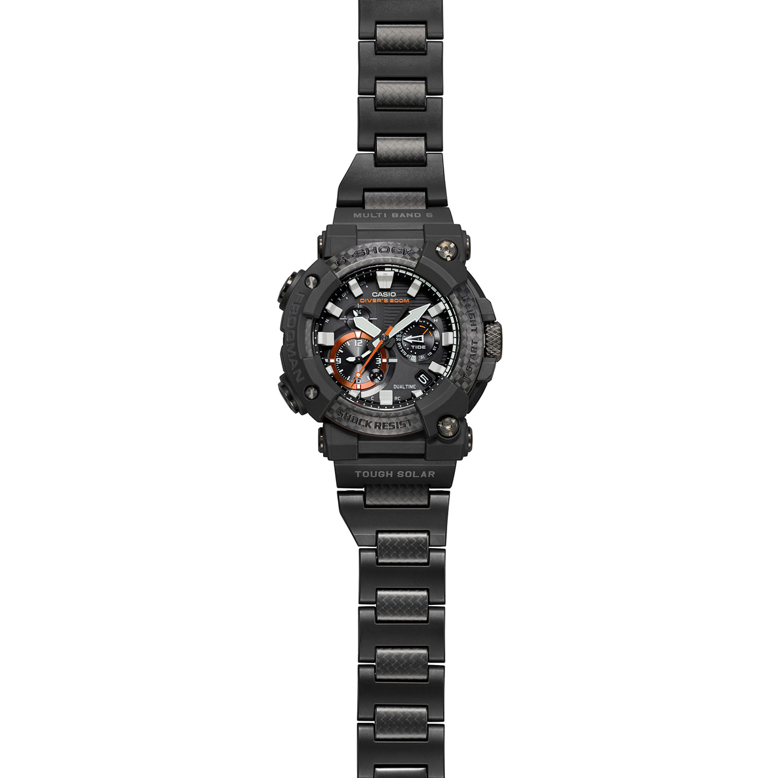 Reloj G-SHOCK GWF-A1000XC-1A Resina/Acero Hombre Negro