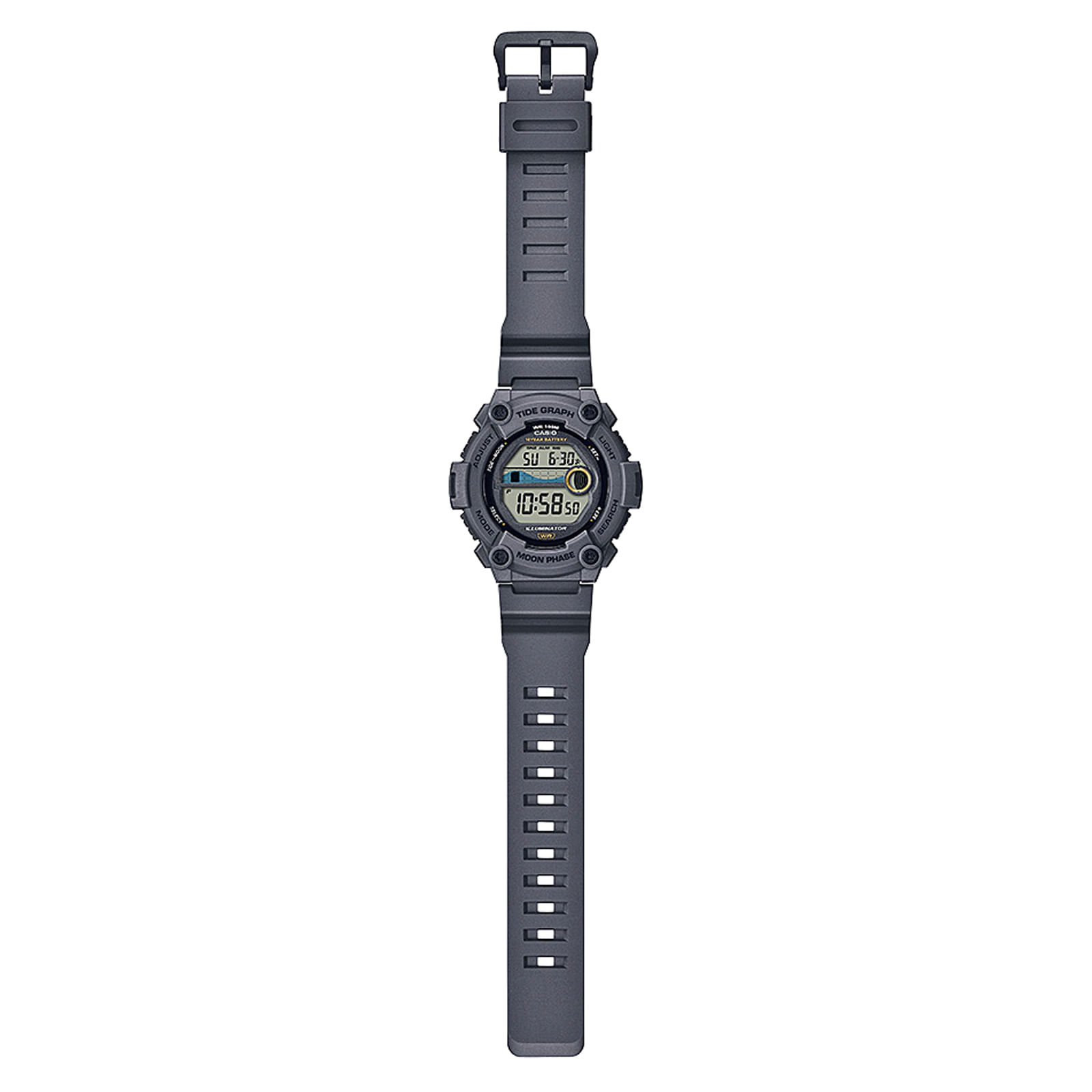 Reloj CASIO WS-1300H-8A Resina Hombre Gris