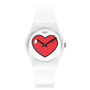 Reloj SWATCH LOVE O´CLOCK GW718 Blanco