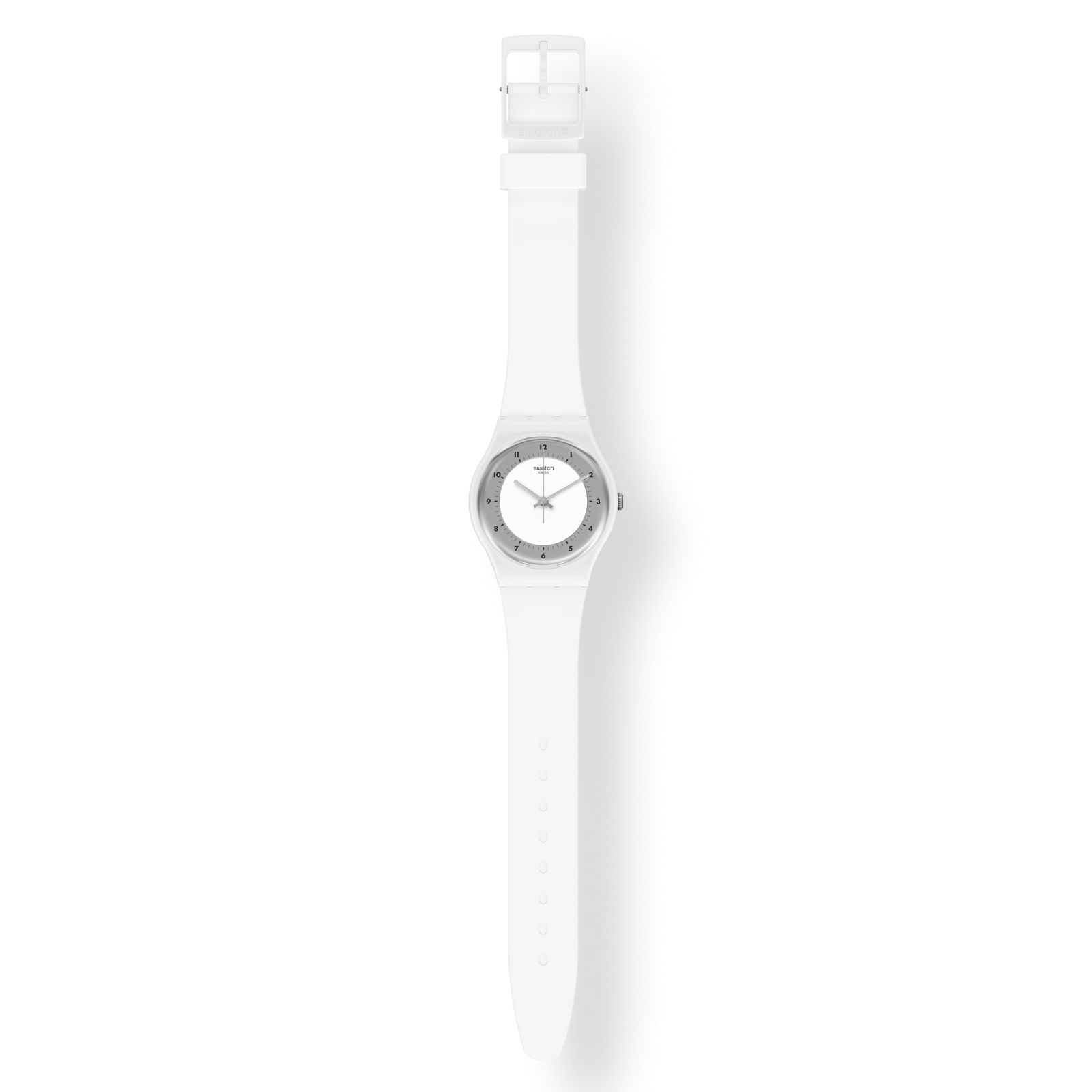 Reloj SWATCH WEISSER THAN WHITE SO28W104 Blanco