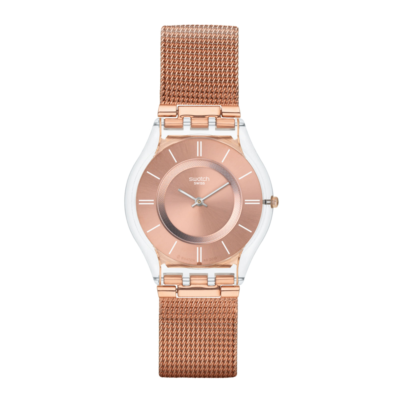 Reloj SWATCH HELLO DARLING SFP115M Transparente