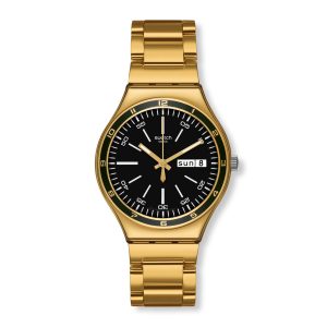 Reloj SWATCH CHARCOAL MEDAL YELLOW YGG705G Dorado