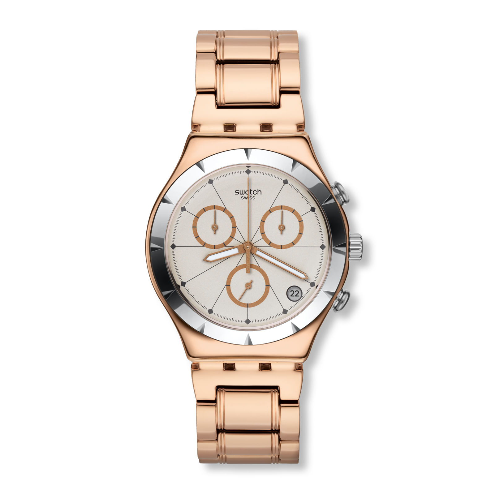 Reloj SWATCH PUSHBACK YCG408G Oro Rosa