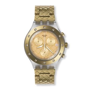 Reloj SWATCH WAFFELRAFFEL SVCK4082AG Transparente