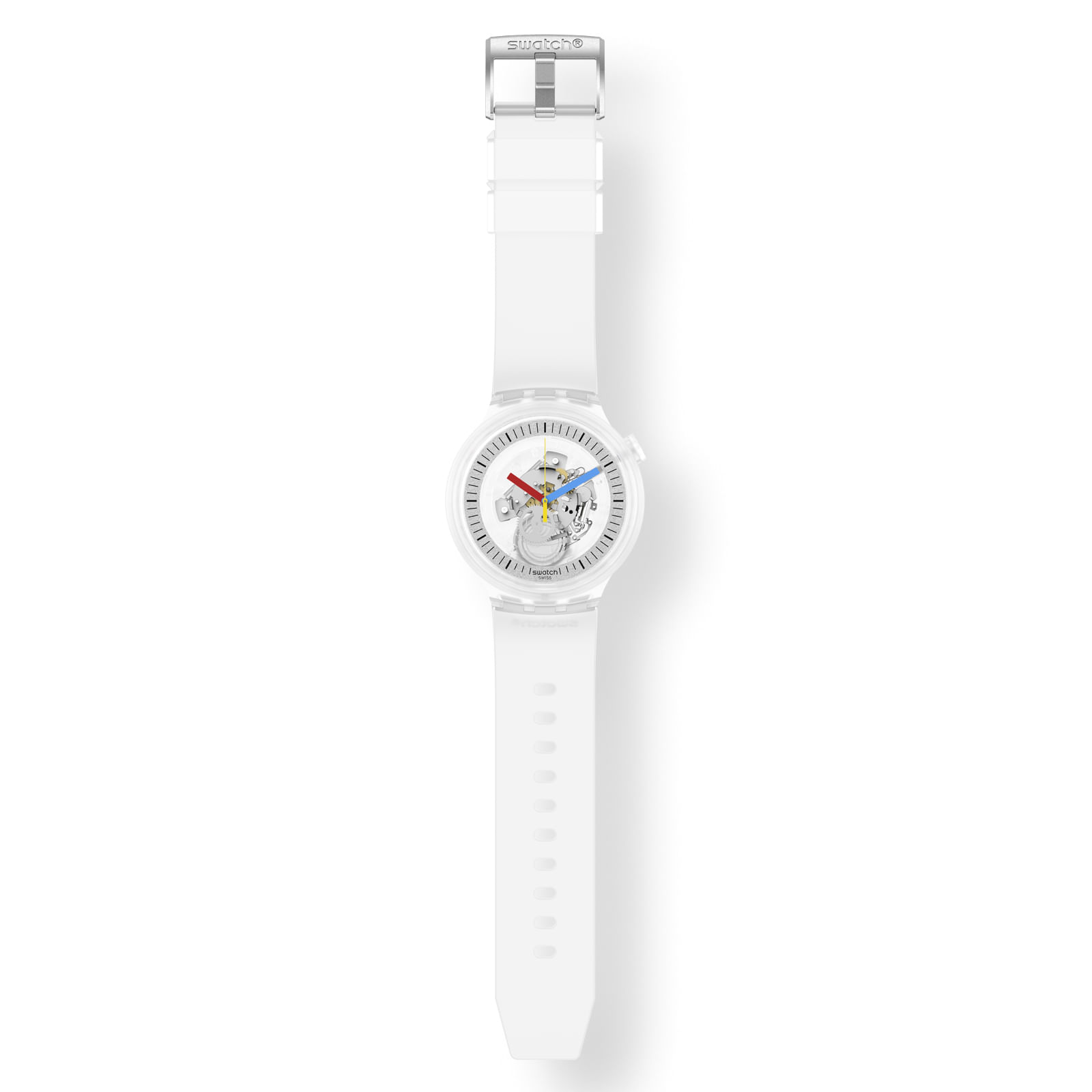 Reloj SWATCH CLEARLY BOLD SB01K100 Transparente