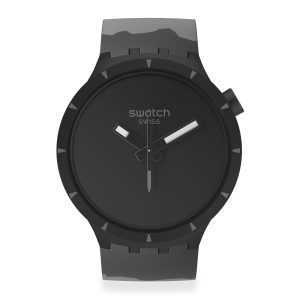 Reloj SWATCH BIG BOLD BIOCERAMIC BASALT SB03B110 Negro