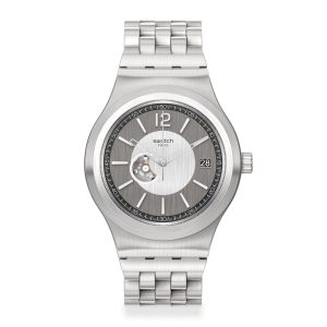 Reloj SWATCH MOUVEMENT DE CURIOSITE YIS433G Plateado