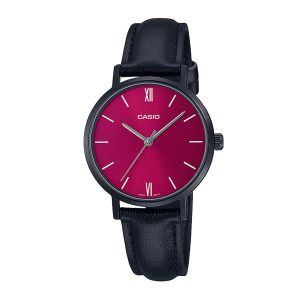 Reloj CASIO LTP-VT02BL-4A Acero Mujer Negro