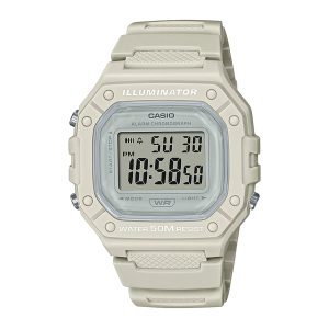 Reloj CASIO W-218HC-8A Resina Hombre Beige