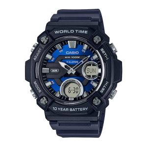 Reloj CASIO AEQ-120W-2A Resina Hombre Negro