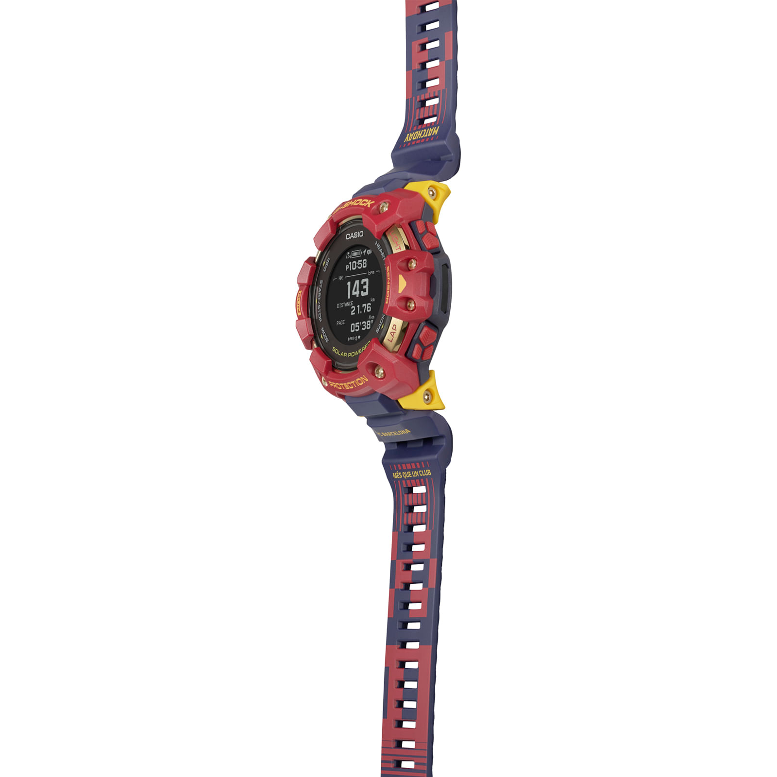 Reloj G-SHOCK GBD-H1000BAR-4D Resina/Acero Hombre Rojo