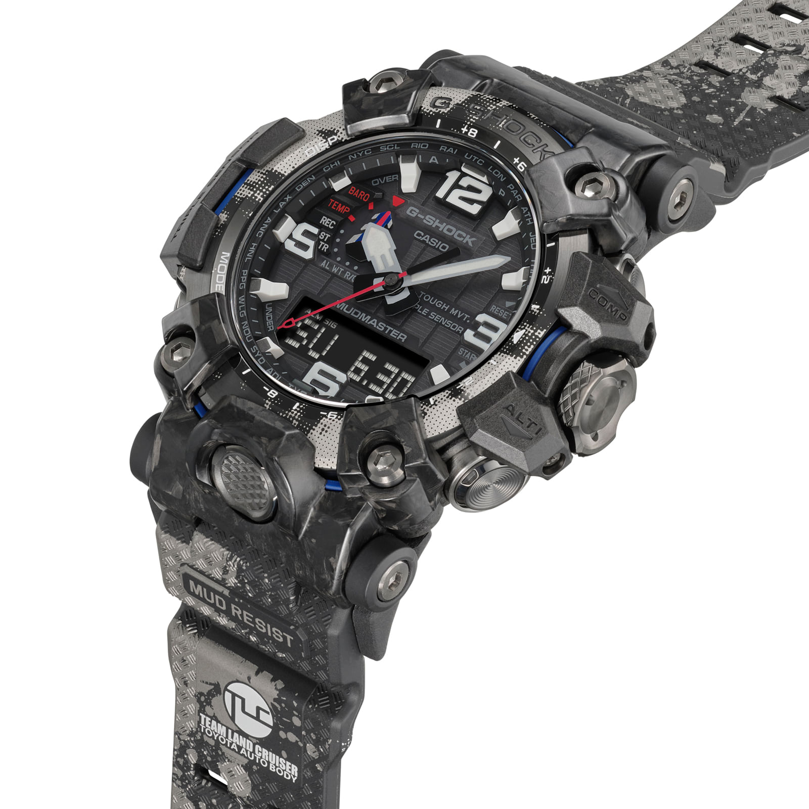 RELOJ CASIO GSHOCK RESINA/ACERO PARA HOMBRE GWG20001A1