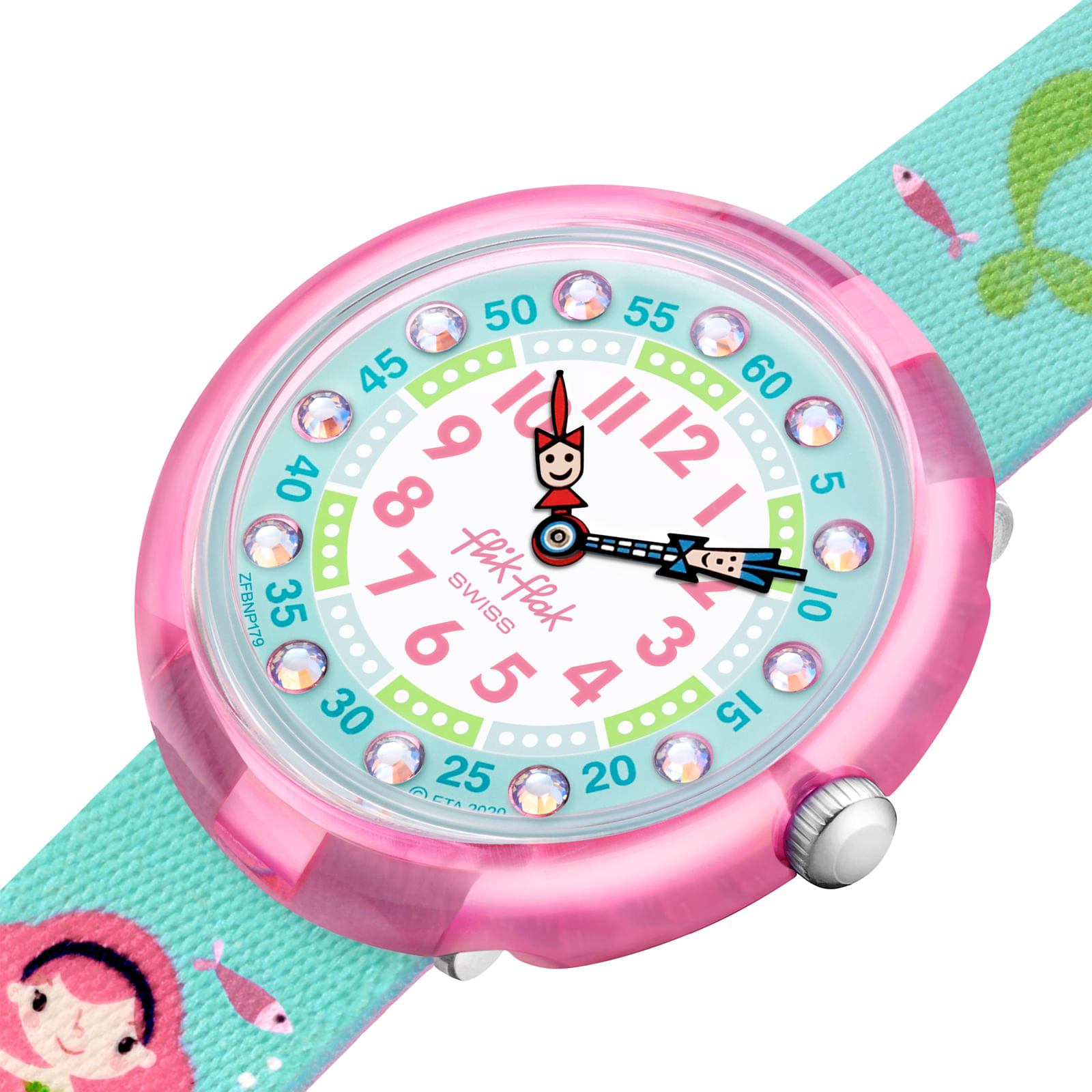 Reloj FLIK FLAK MERMAILICIOUS ZFBNP179 Niños Rosado