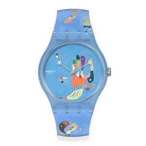 Reloj SWATCH BLUE SKY, BY VASSILY KANDINSKY SUOZ342 Azul