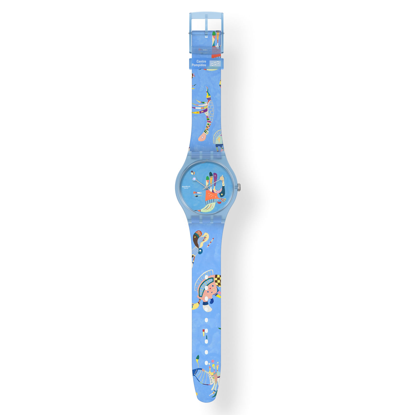 Reloj SWATCH BLUE SKY, BY VASSILY KANDINSKY SUOZ342 Azul