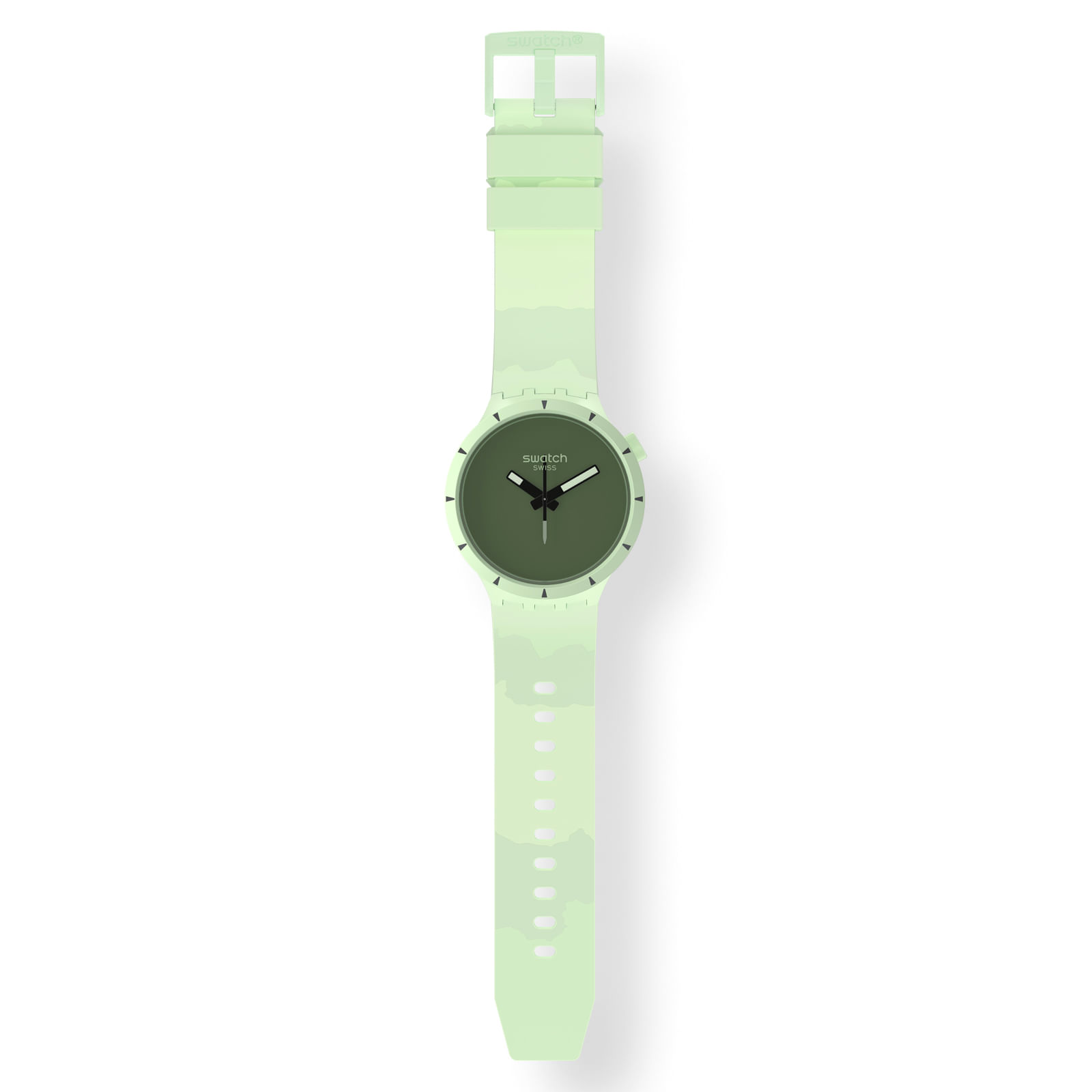 Reloj SWATCH BIG BOLD BIOCERAMIC FOREST SB03G100 Verde