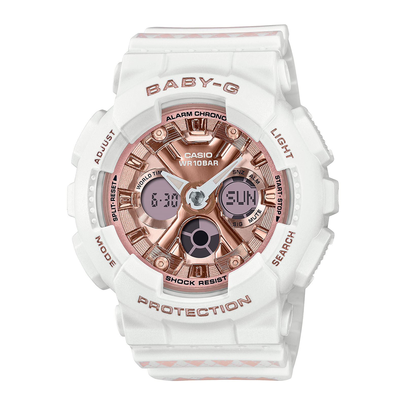 Reloj BABY-G BA-130SP-7A Resina Mujer Oro Rosa